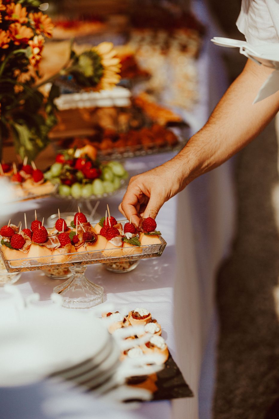 Party platter drop-off